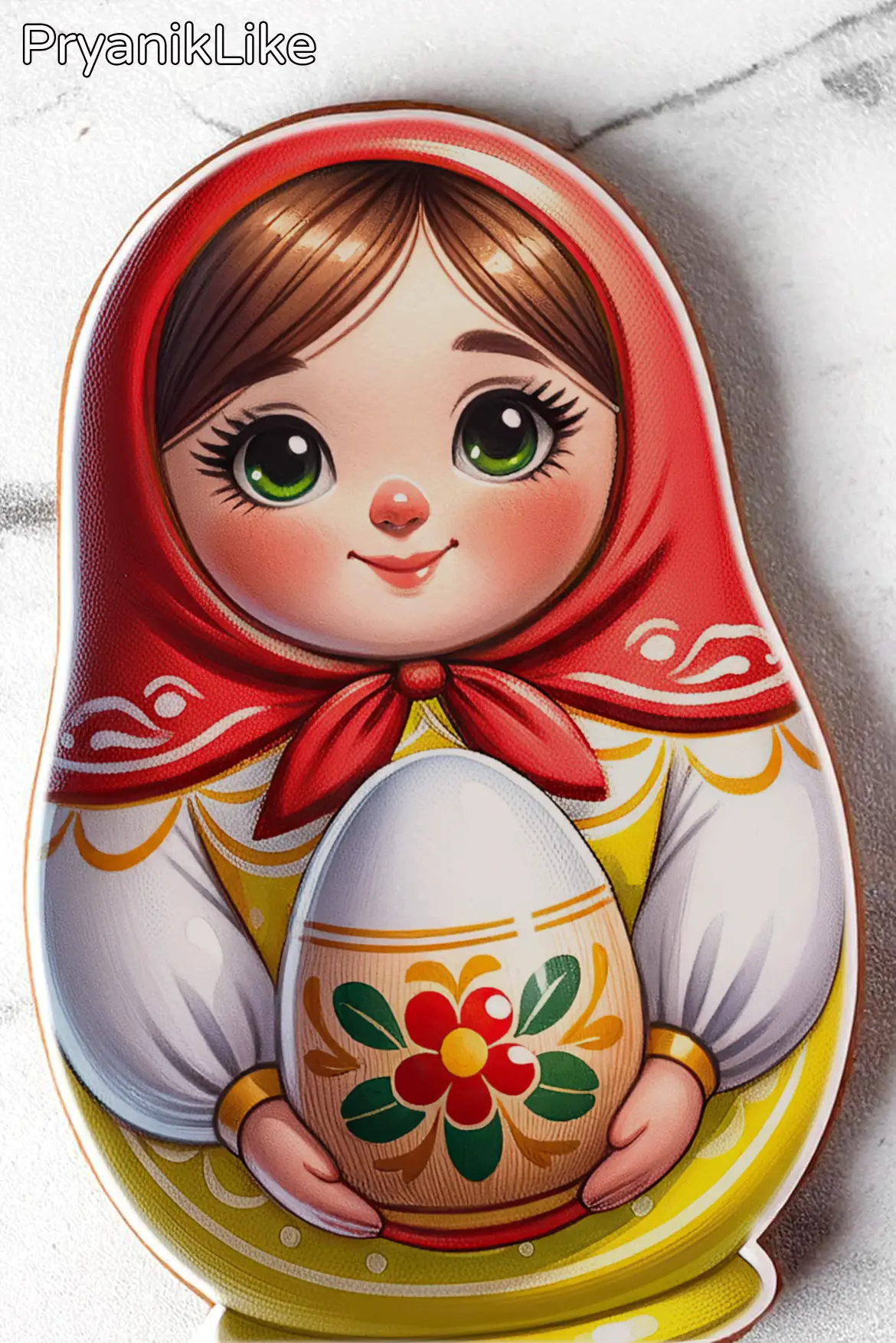 Пряник матрешка (ооооочень много)